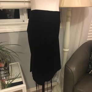Banana Republic black pencil skirt